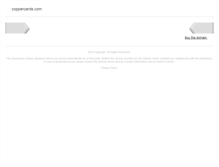 Tablet Screenshot of coppercards.com